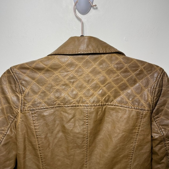 BB Dakota Brown Leather Jacket - Picture 2 of 7
